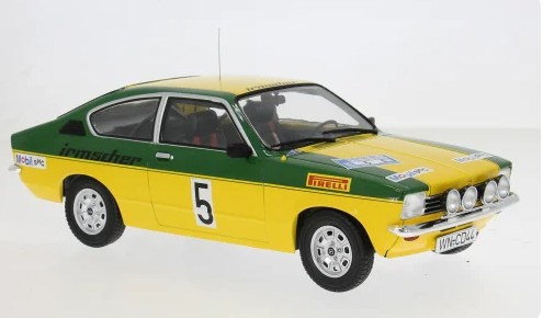 Opel Kadett C Coupe GT/E No.5 Sachs Winter Rally 1976 Smolej/Geistdorfer - 1:18
